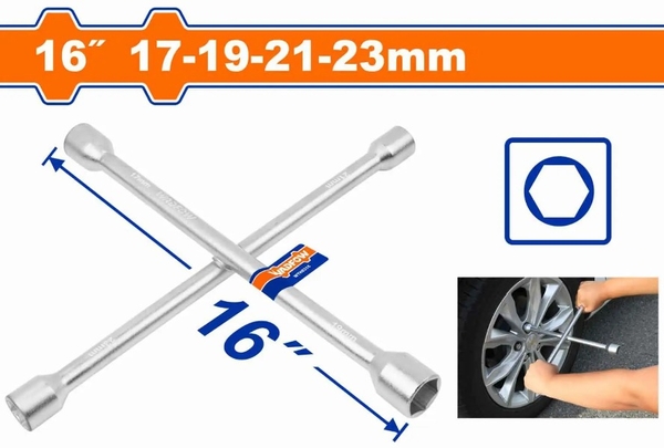 Tay Vặn Chữ Thập Đầu Lục Giác 16