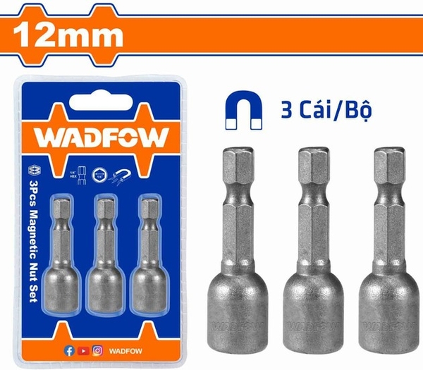 Bộ 3 Mũi Bắn Tôn 12Mm WWR1K12 WADFOW