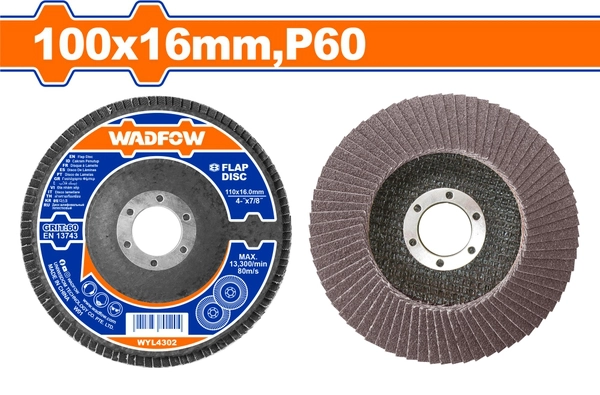Nhám Xếp Nâu 100X16Mm, P60 WYL4302 WADFOW