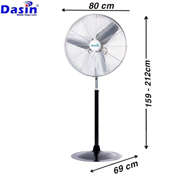 Quạt Dasin KSM-3076H