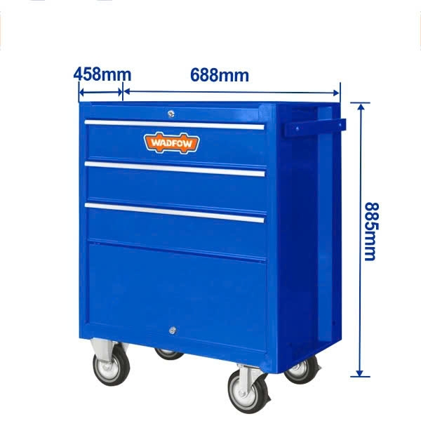 Tủ Đựng Dụng Cụ 3 Ngăn Kéo 688X458X735MM WCS2A03 WADFOW