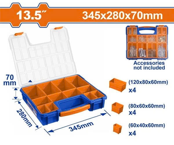 Hộp Đựng Linh Kiện 345Mmx280Mm X70Mm WTB1311 WADFOW