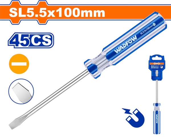 Tua Vít Dẹp Sl5.5X100Mm WSD5254 WADFOW