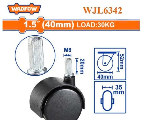 Bánh xe đẩy cố định 1.5