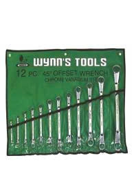 Bộ 8 cờ lê 2 đầu vòng bề mặt bóng cao cấp Wynn's W0329AD