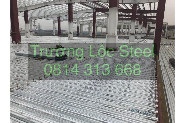 các loại sàn deck Sàn Deck H50W1000, H75W900, H50W930, Đinh Hàn Sàn ...