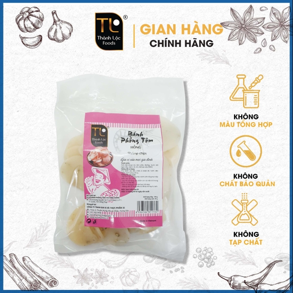 Bánh phồng tôm hồng (size 35) G100g