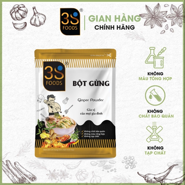 Bột gừng G10g(9.8g)