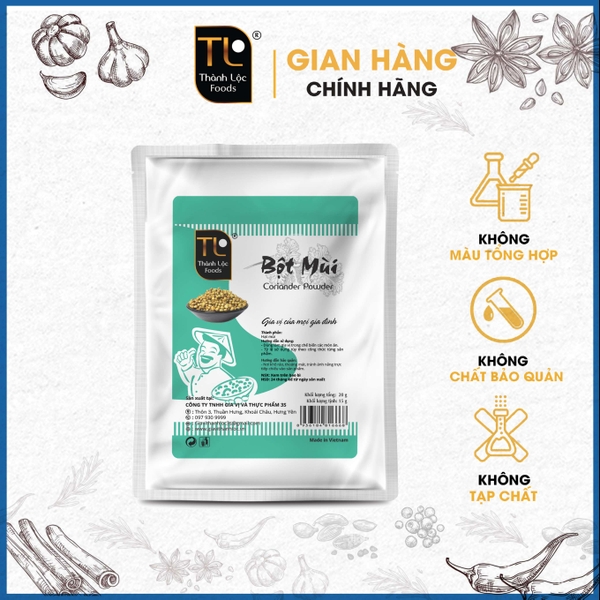 Bột mùi G20g