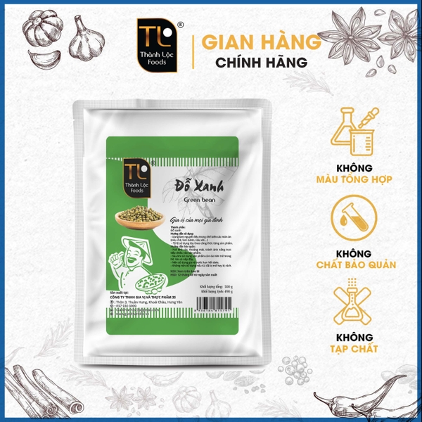 Đỗ xanh G500g