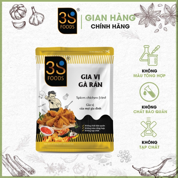 Gia vị gà rán G10g(9.8g)