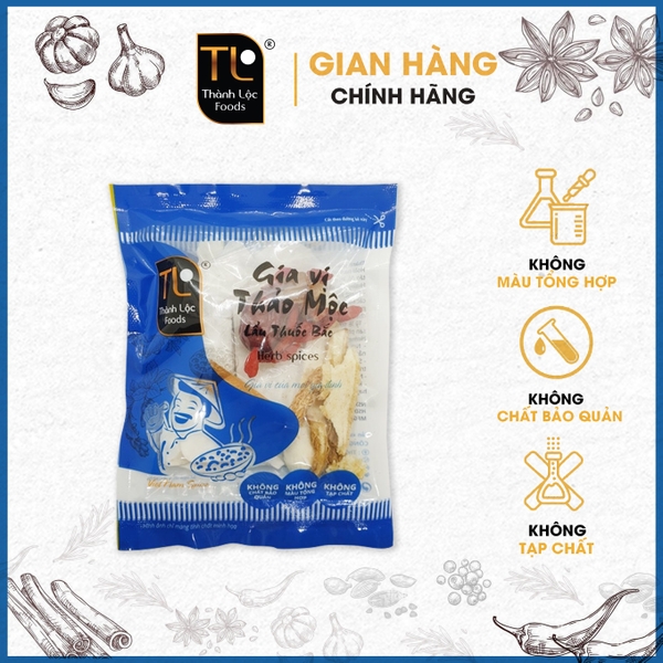 Gia vị thảo mộc (lẩu thuốc bắc) G50g