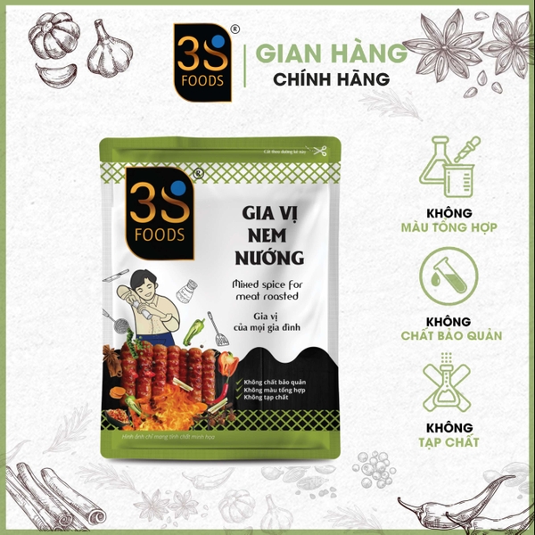 Gia vị nem nướng G10g(9.8g)