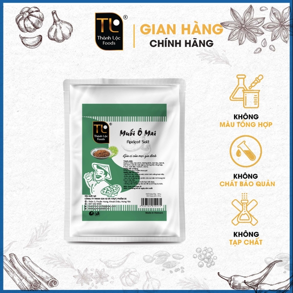 Muối ô mai G500g(490g)