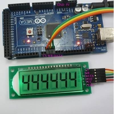 LCD Arduino 6 Digit