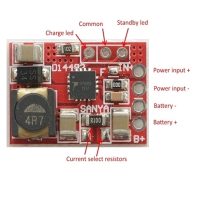 Mạch Sạc Pin TP5000 3.6V- 4.2V