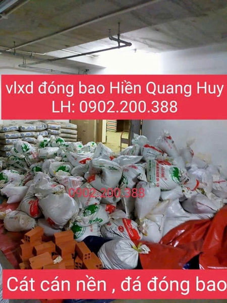 Cát Đóng Bao Quận 10 - 0902200388 - 0937101333 - vlxd Hiền Quang Huy
