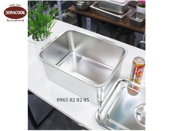 KHAY INOX KT 30X40X15CM