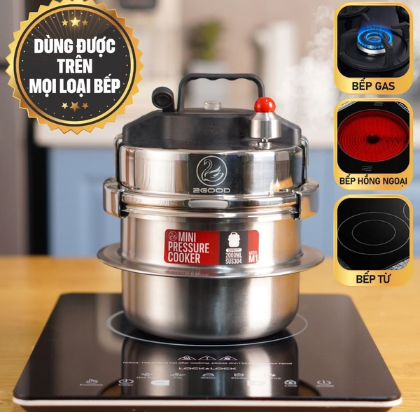 2Good Mini Pressure Cooker Nồi áp suất 2L
