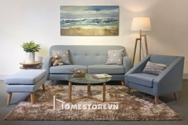 Sofa tay cong dài 2m - SF17