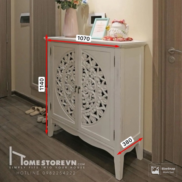 Tủ trang trí bồ đề - TTR3
