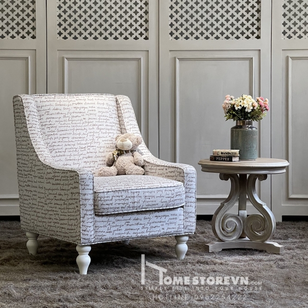 Sofa đơn tay lượn - SFD10