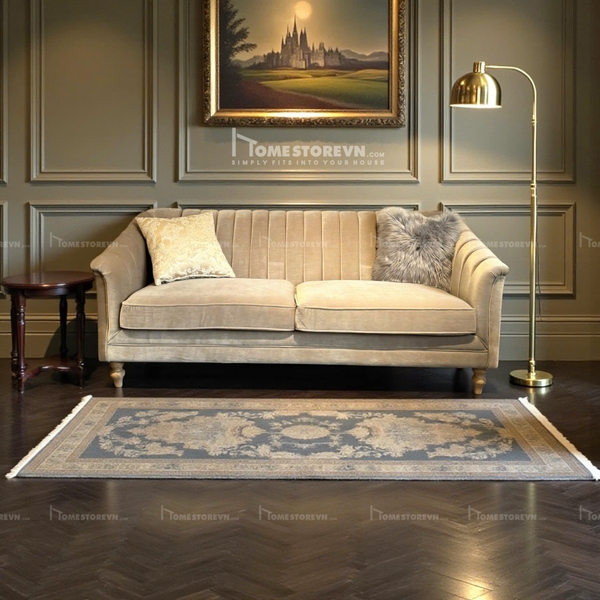 Sofa Tifany múi dọc dài 2m - SF4