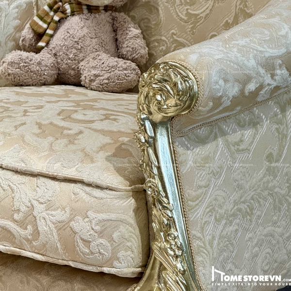 Sofa đơn dát vàng - SFD2