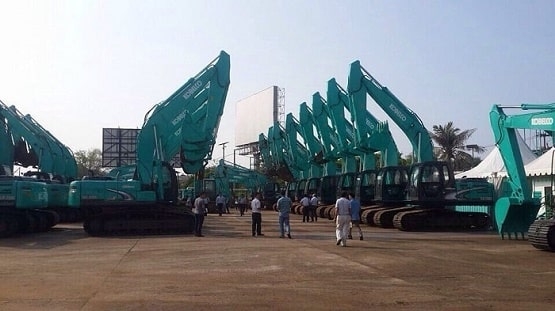 Tìm hiểu về máy xúc đào bánh xích Kobelco