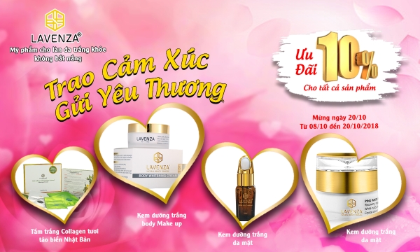 RA MẮT COMBO XỨNG ĐÁNG LÀM QUÀ TẶNG NHÂN NGÀY 20/10