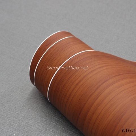 Film nội thất Infeel WD571 vân gỗ nâu đỏ