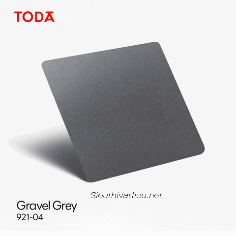 Film nội thất Toda 921-04 màu xám bóng mờ