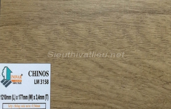 Sàn nhựa hèm khóa Inovar LM 3158