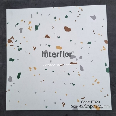 Sàn nhựa vân đá terrazzo Interflor IT320