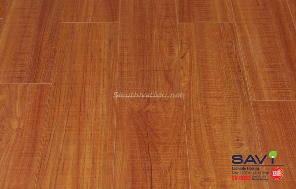 Sàn gỗ Savi 12mm SV6033 bản lớn