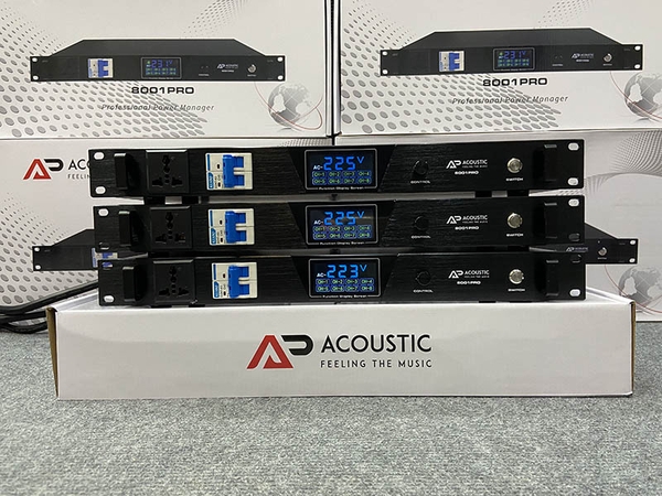 QUẢN LÝ NGUỒN AP ACOUSTIC AP8001 PRO AN PHÚ AUDIO