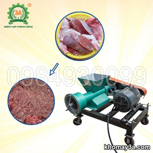 Máy xay cá nguyên con: Giải pháp xay cá nguyên con cho trại vịt, cá, heo tự phối cám
