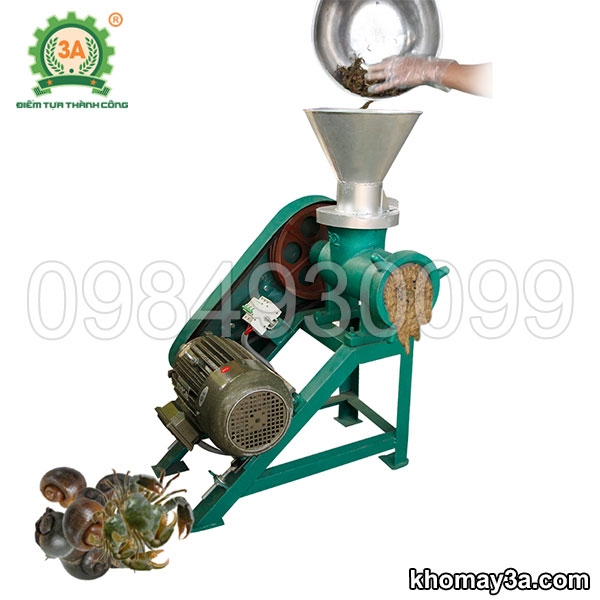 Lợi ích vượt trội của máy xay cua ốc trong ngành chăn nuôi thủy sản