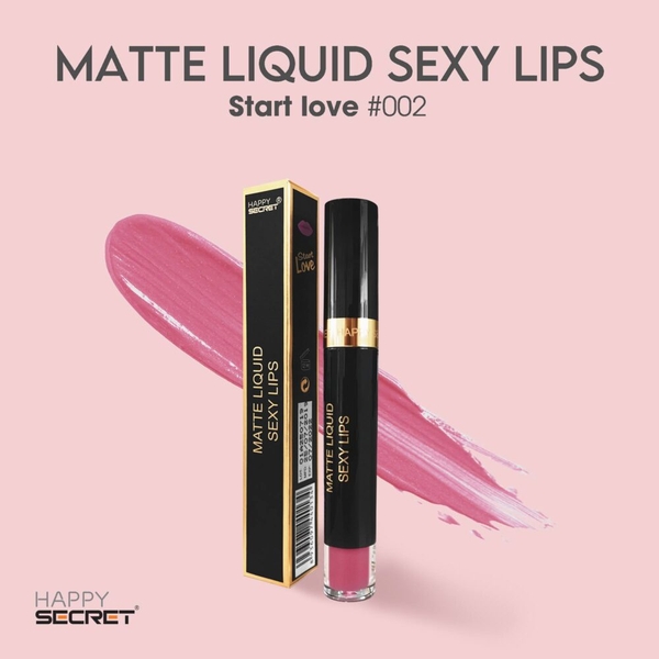 Son lì không trôi Matte Liquid Sexy Lips Start Love 002