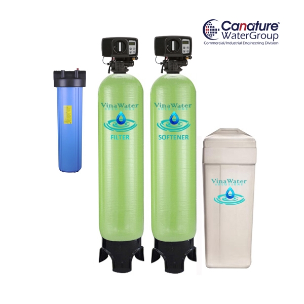 Hệ Thống Lọc Nước Trung Tâm VinaWater VWac Canature Softener