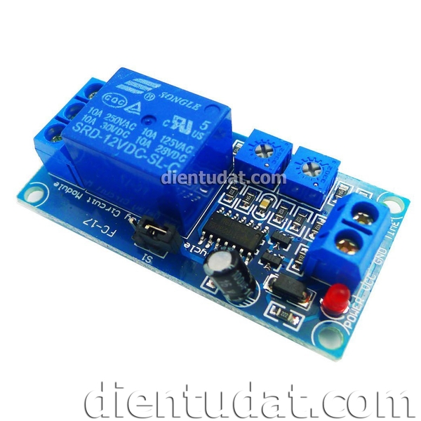 Mạch Tạo Trễ Đóng Ngắt Relay Theo Chu Kỳ