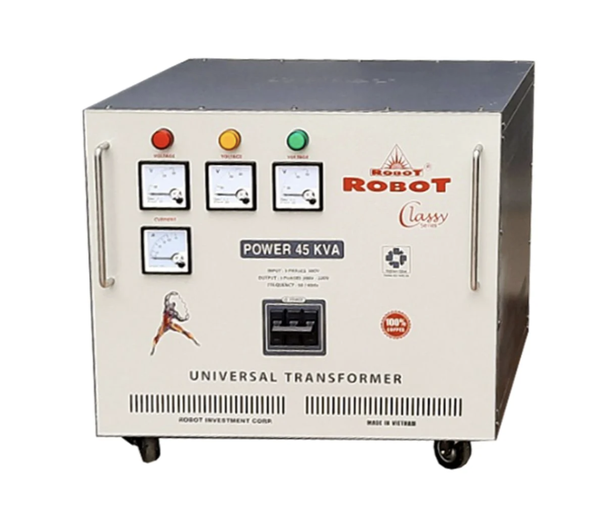Ổn Áp Robot 3 Pha Reno 45KVA (160v-430v) | dienmayhmc.com