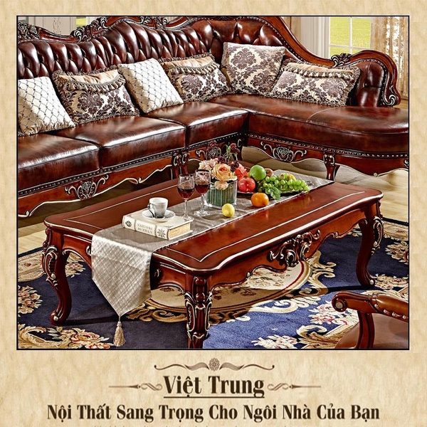 BÀN SOFA TÂN CỔ ĐIỂN SANG TRỌNG  A 8869