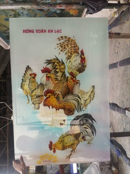 Tranh gà : Sum Vầy 491