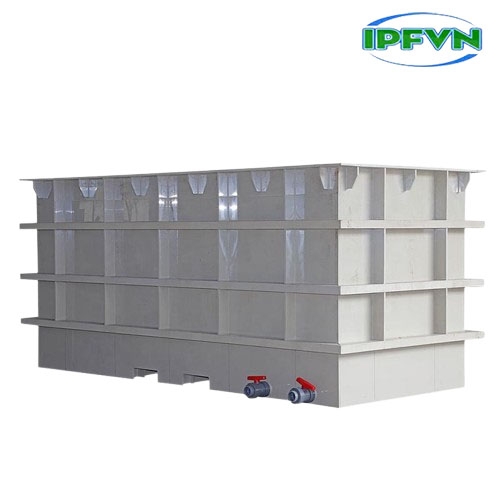 Bể PP cho hệ thống trung hòa pH nước thải – Đảm bảo an toàn vận hành