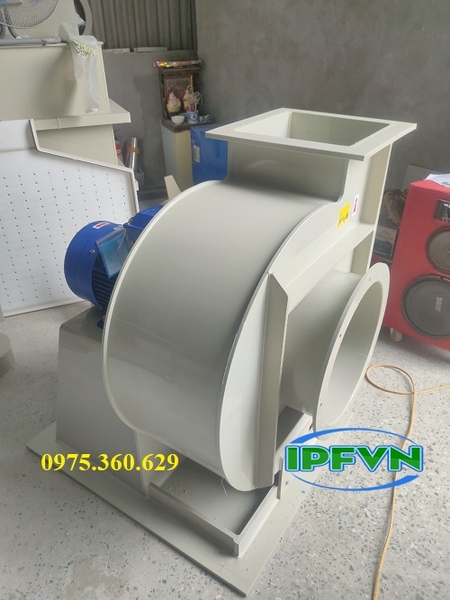 Giao hàng quạt nhựa PP 11 kW áp cao