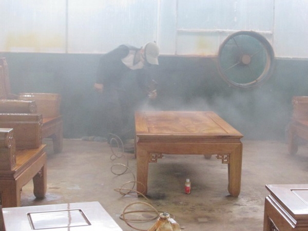Hệ thống xử lý bụi sơn tiên tiền - giải pháp khói bụi công xưởng