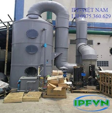 Thi công lắp đặt hệ thống xử lý khí thải