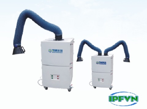 Ứng dụng của máy lọc khí hàn di động trong ngành sản xuất kim loại