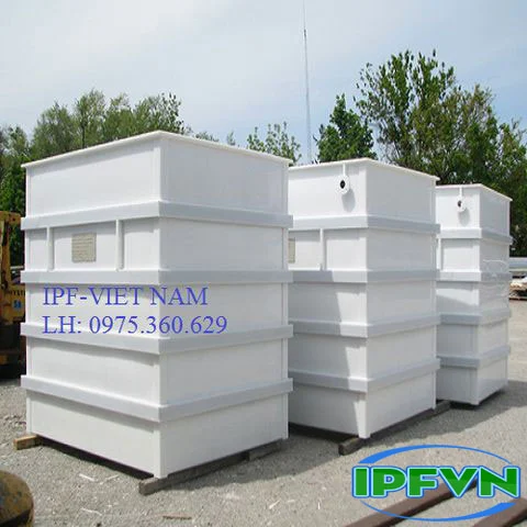 Bể nhựa PP dùng cho lưu trữ hóa chất ăn mòn: HCl, H₂SO₄, NaOH – Có an toàn không?